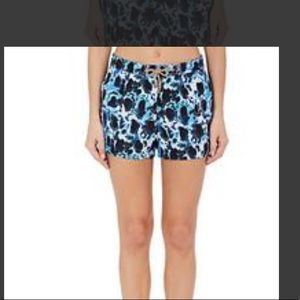 Athena Tortoise Swim shorts in blue. Size L